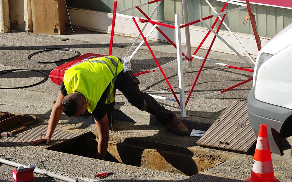 travaux assainissement Valenton